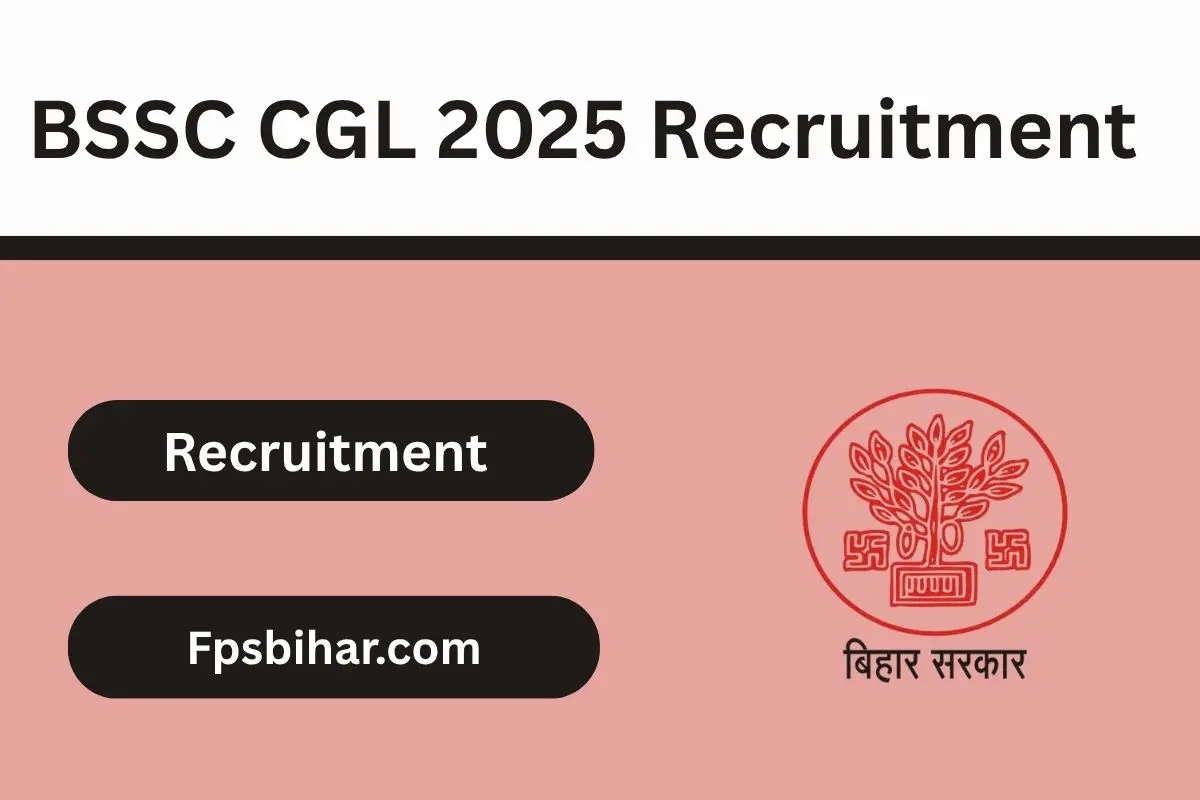 BSSC CGL 2025 Recruitment